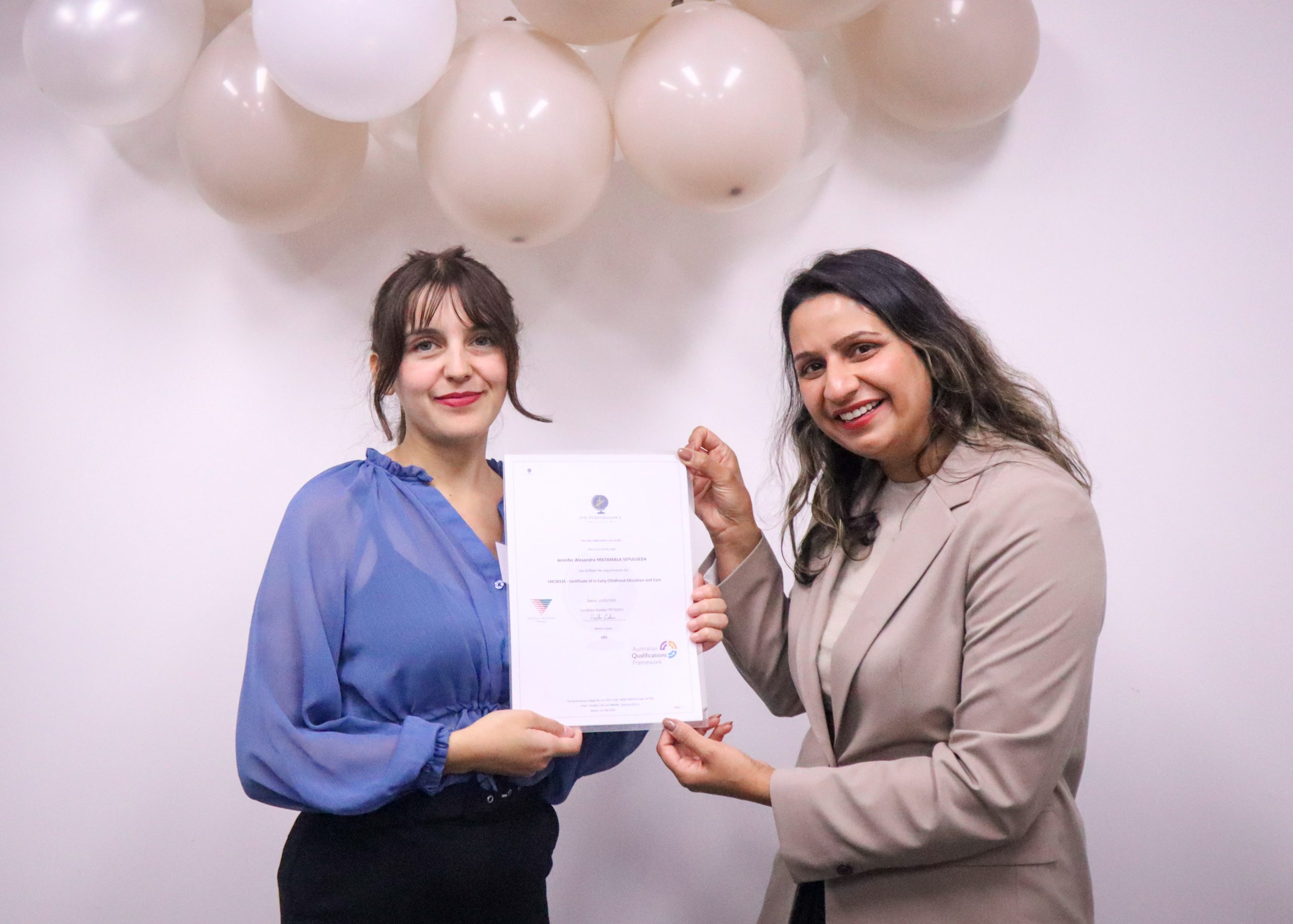 Student experience at The Performance College